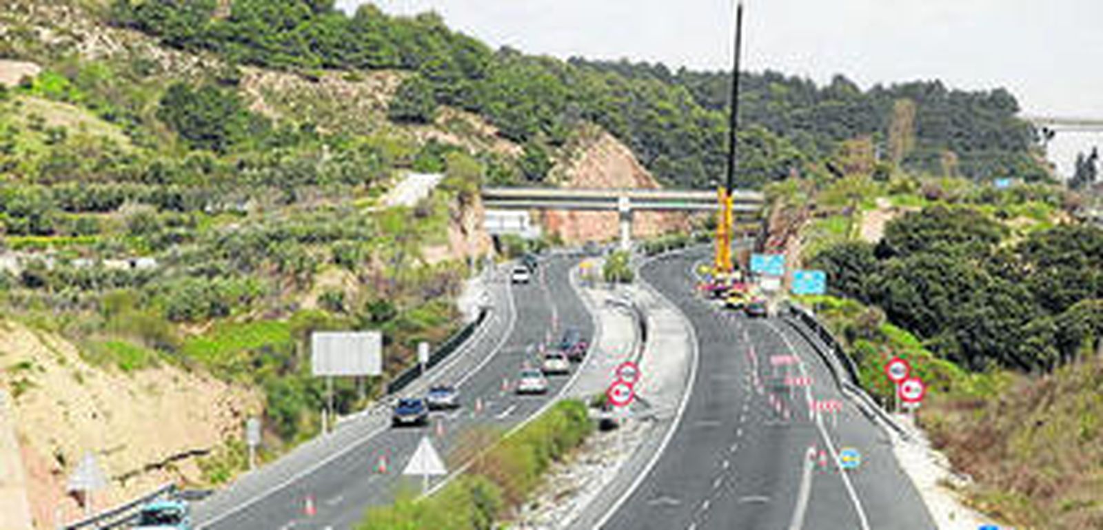 Las obras en el tramo de la A-92 han durado dos meses.