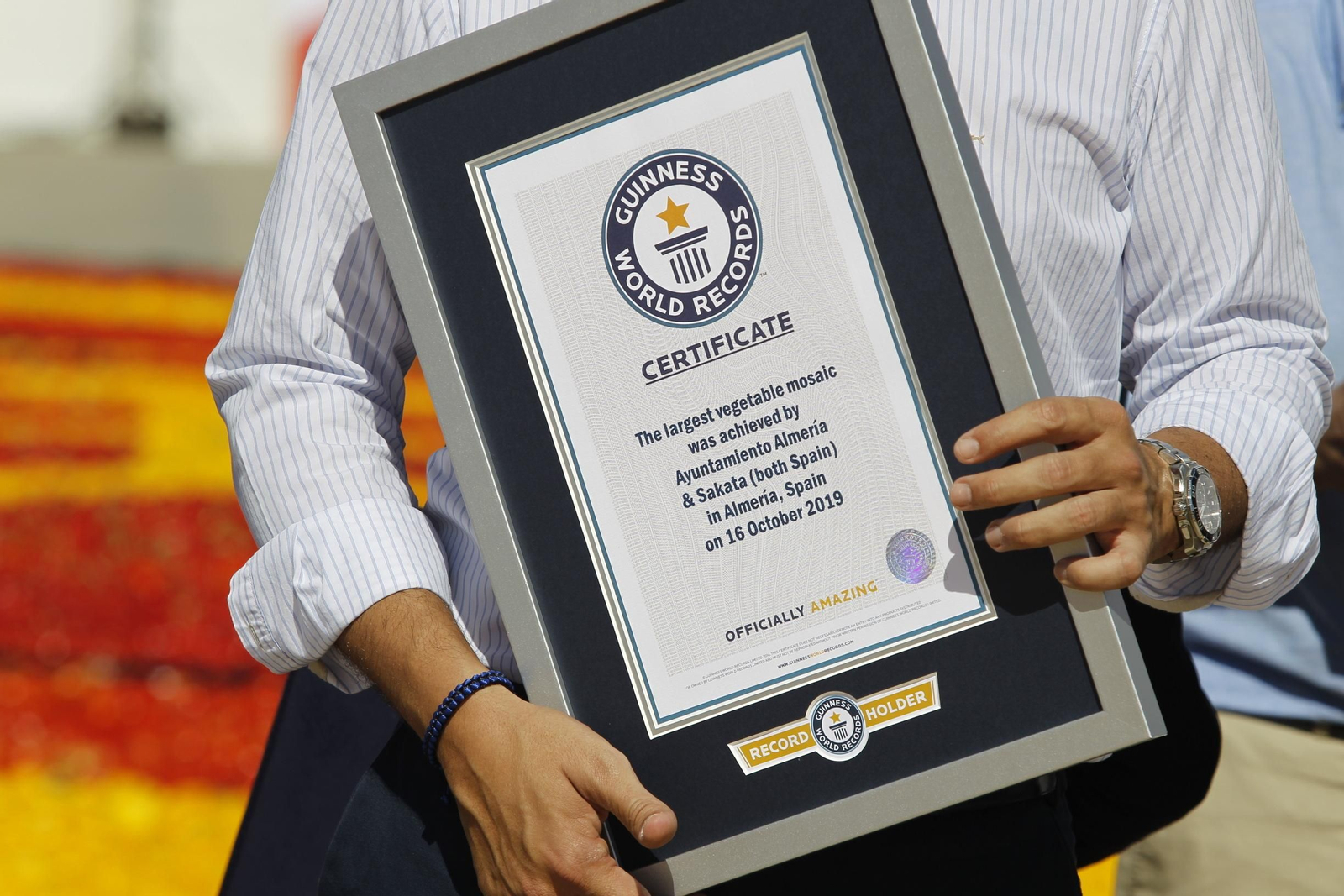 Fotogalería Récord Guinness Corazón Hortalizas Almería