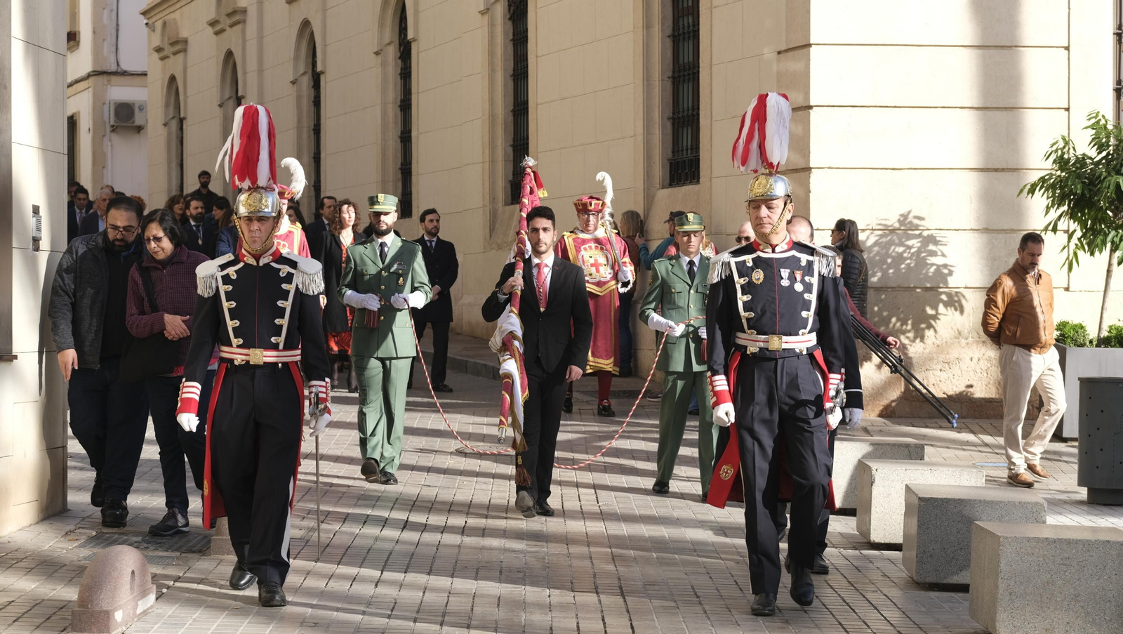 Imágenes de la celebración del Día del Pendón en Almería