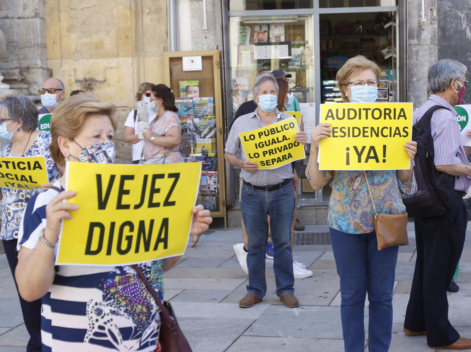 Una de las concentraciones de la plataforma.