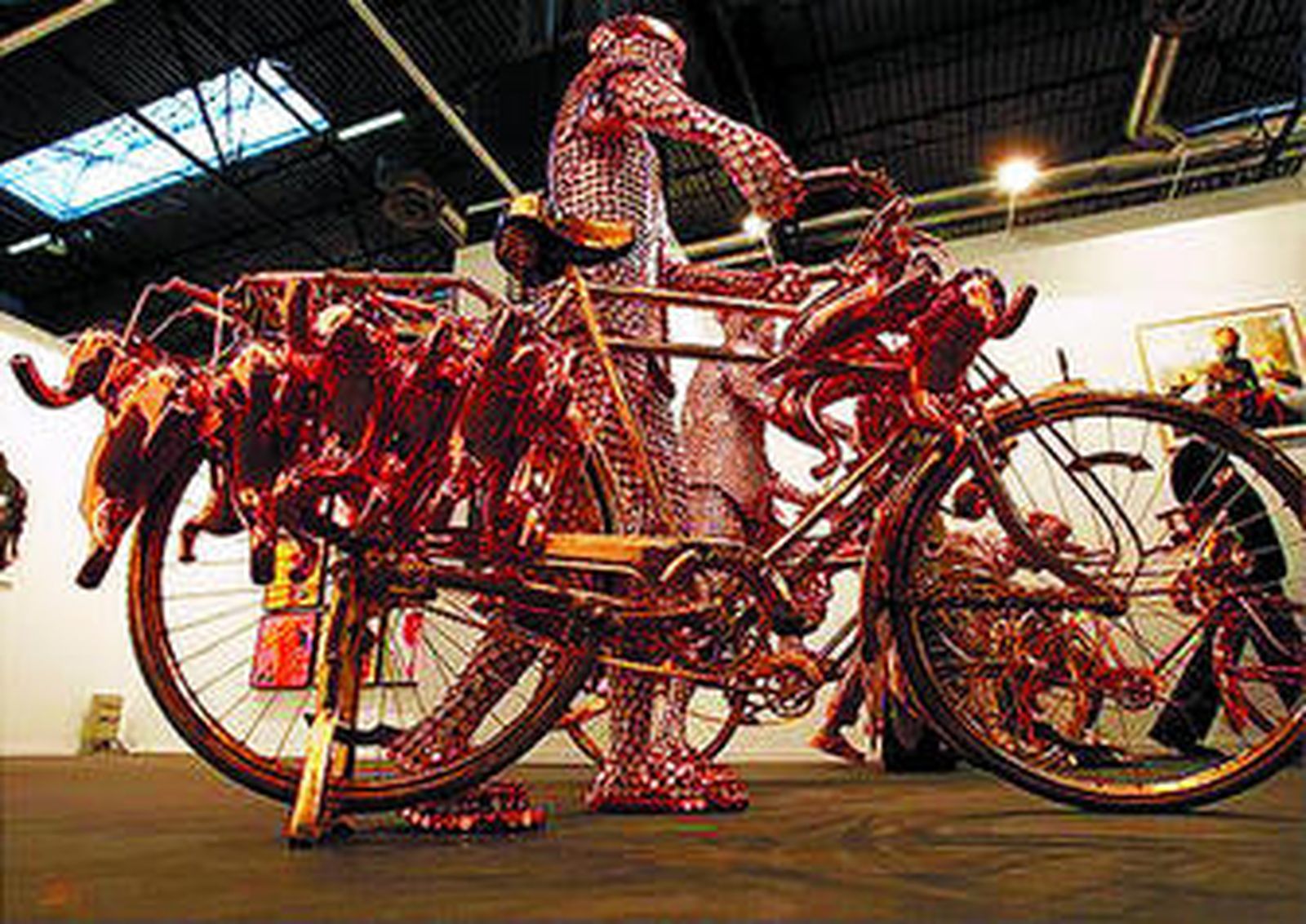 Otra de las instalaciones que se pudieron ver en la Feria.