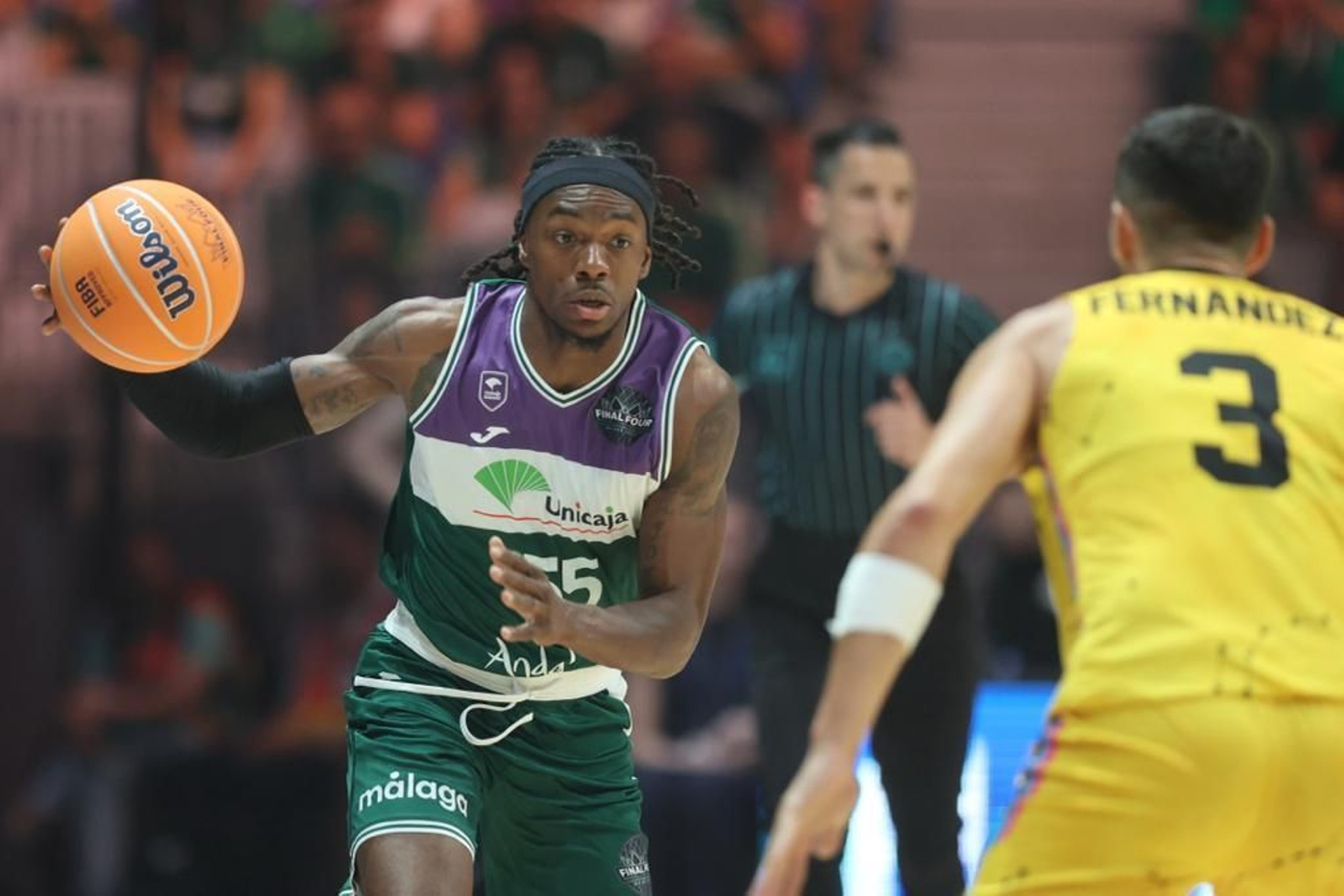 El Unicaja - Lenovo Tenerife, en fotos