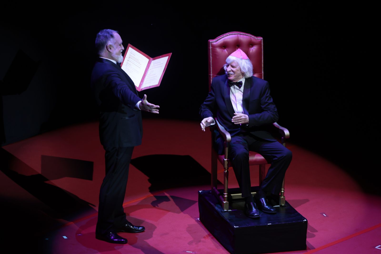 Las imágenes de la actuación de Les Luthiers en Sevilla