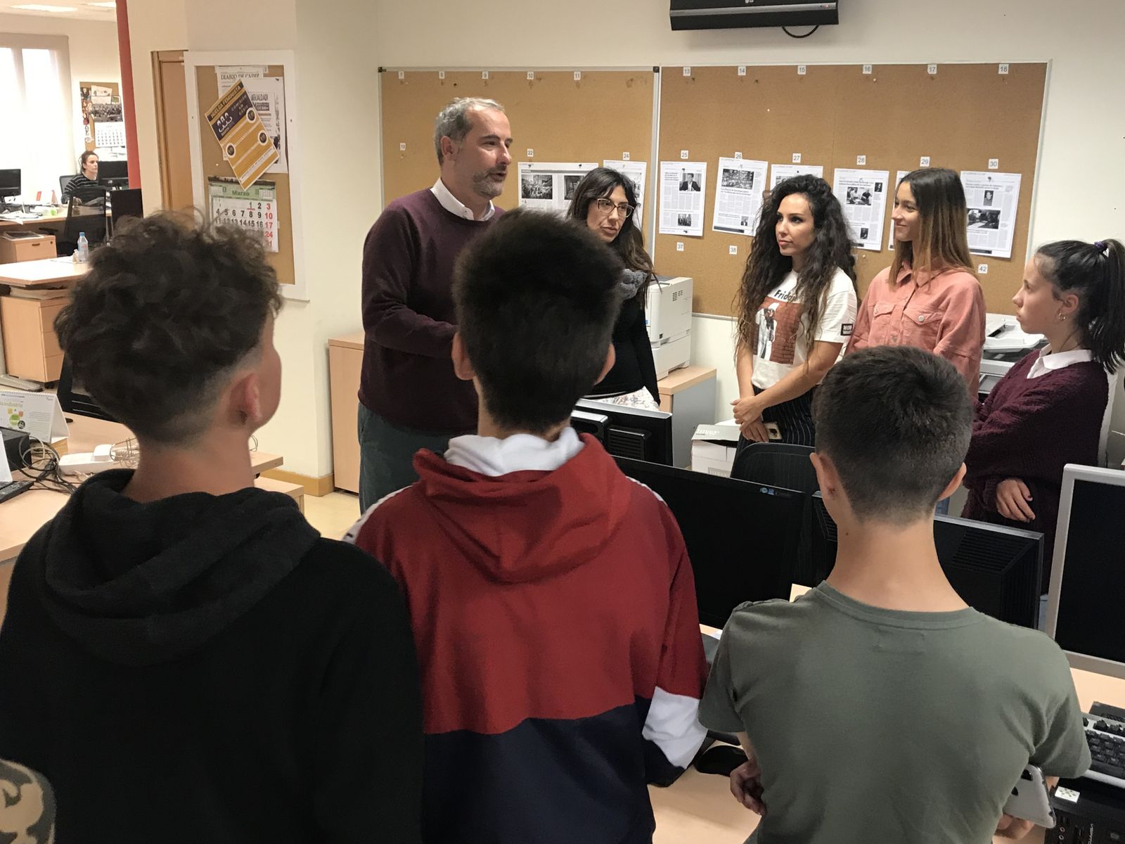 Visita al Diario del I.E.S. San Severiano