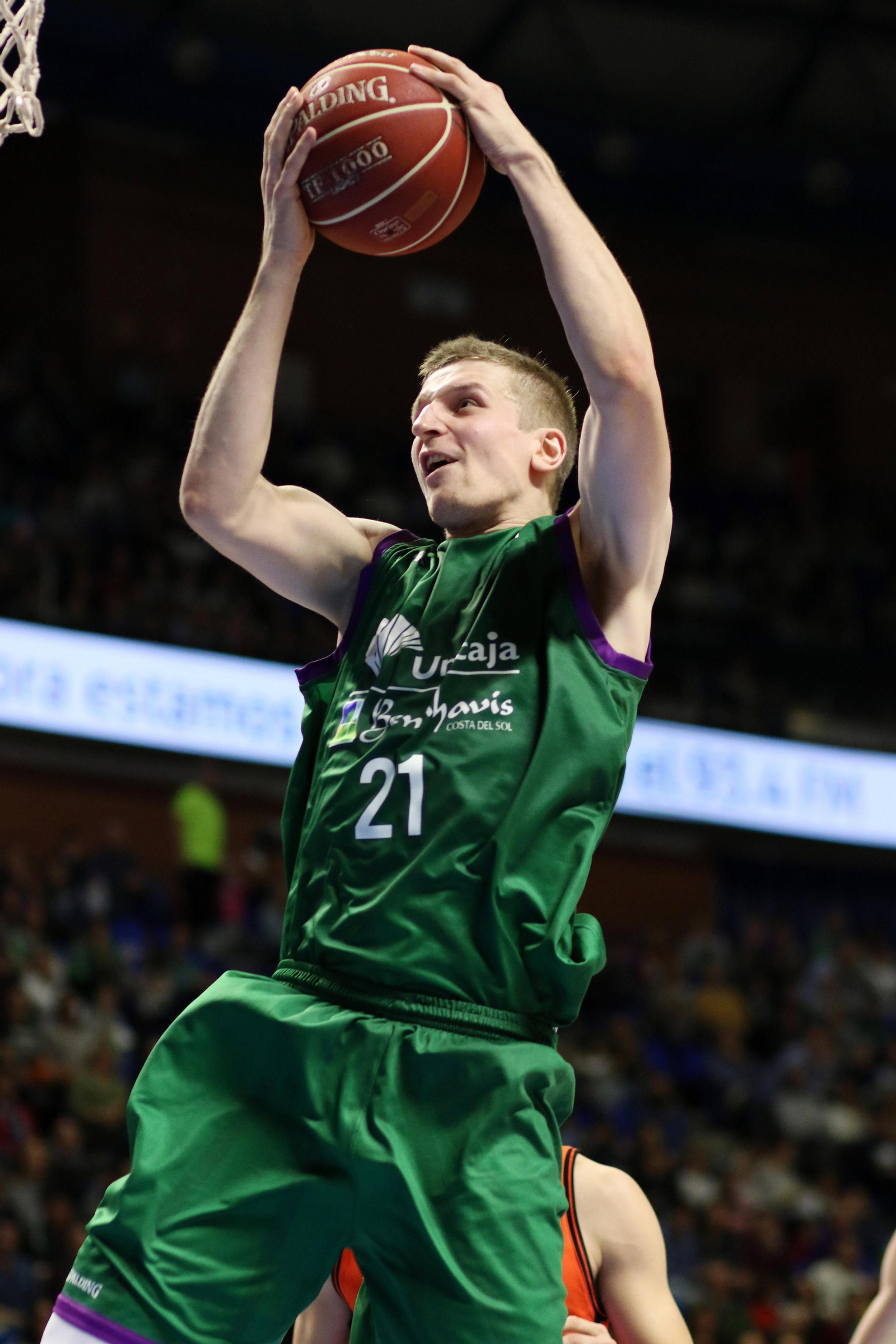 Los cinco años de Adam Waczynski en el Unicaja, en fotos