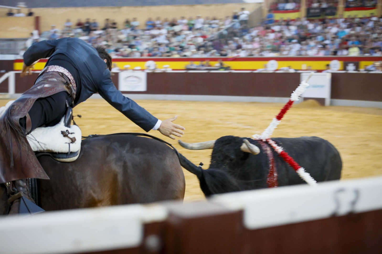Corrida de toros Berja con un toro indultado, en imágenes