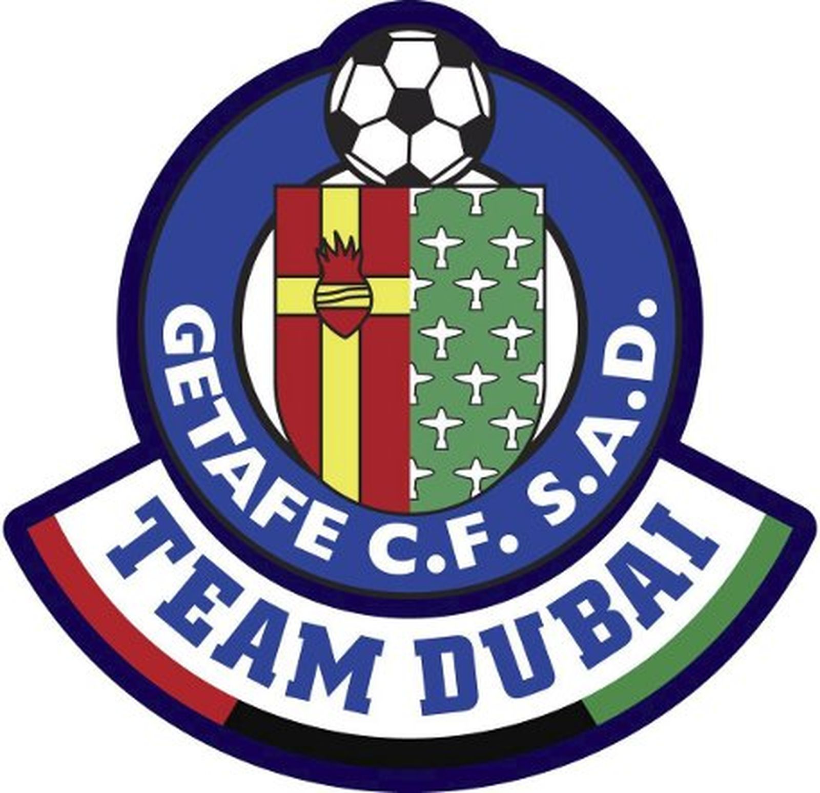 El Getafe se convierte en el 'Getafe Team Dubai'