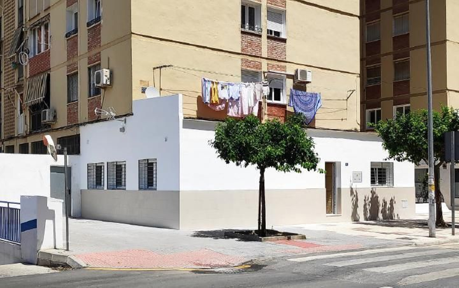 Imagen de un antiguo local que fue transformado en vivienda.