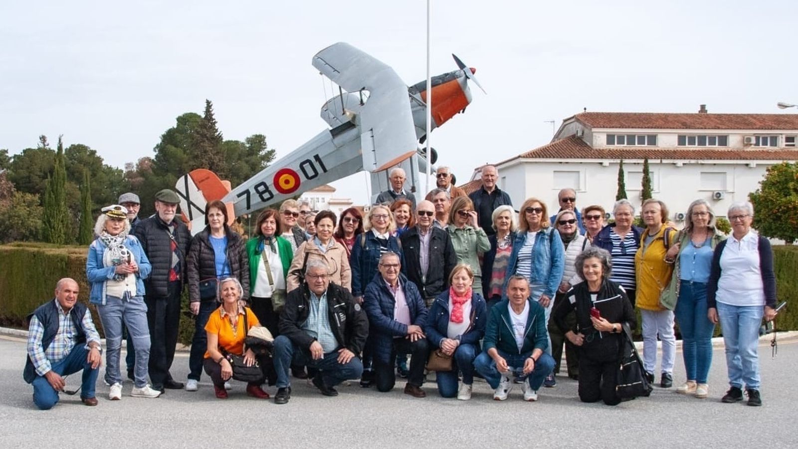 Visita a la Base Aérea de Armilla.