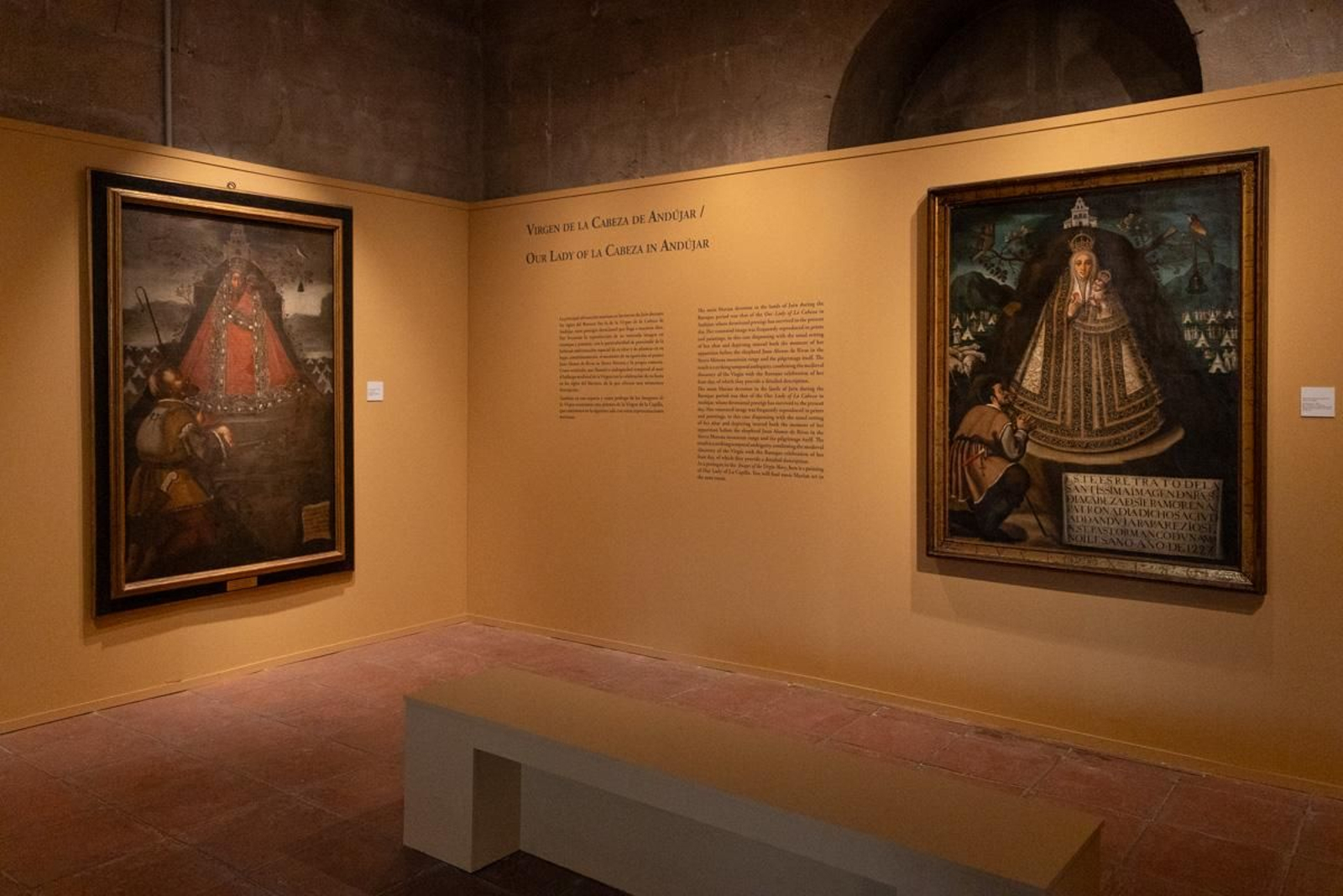 Exposición 'Trampantojos a lo divino: Devociones pintadas en el Barroco giennense', en imágenes