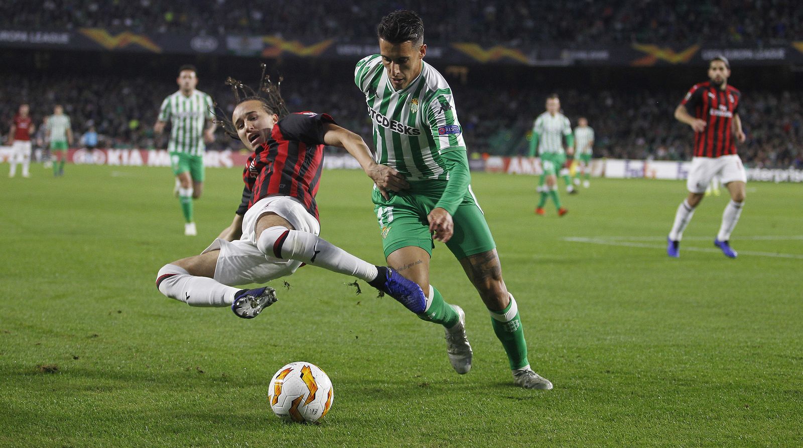 El Betis-Milan, en imágenes