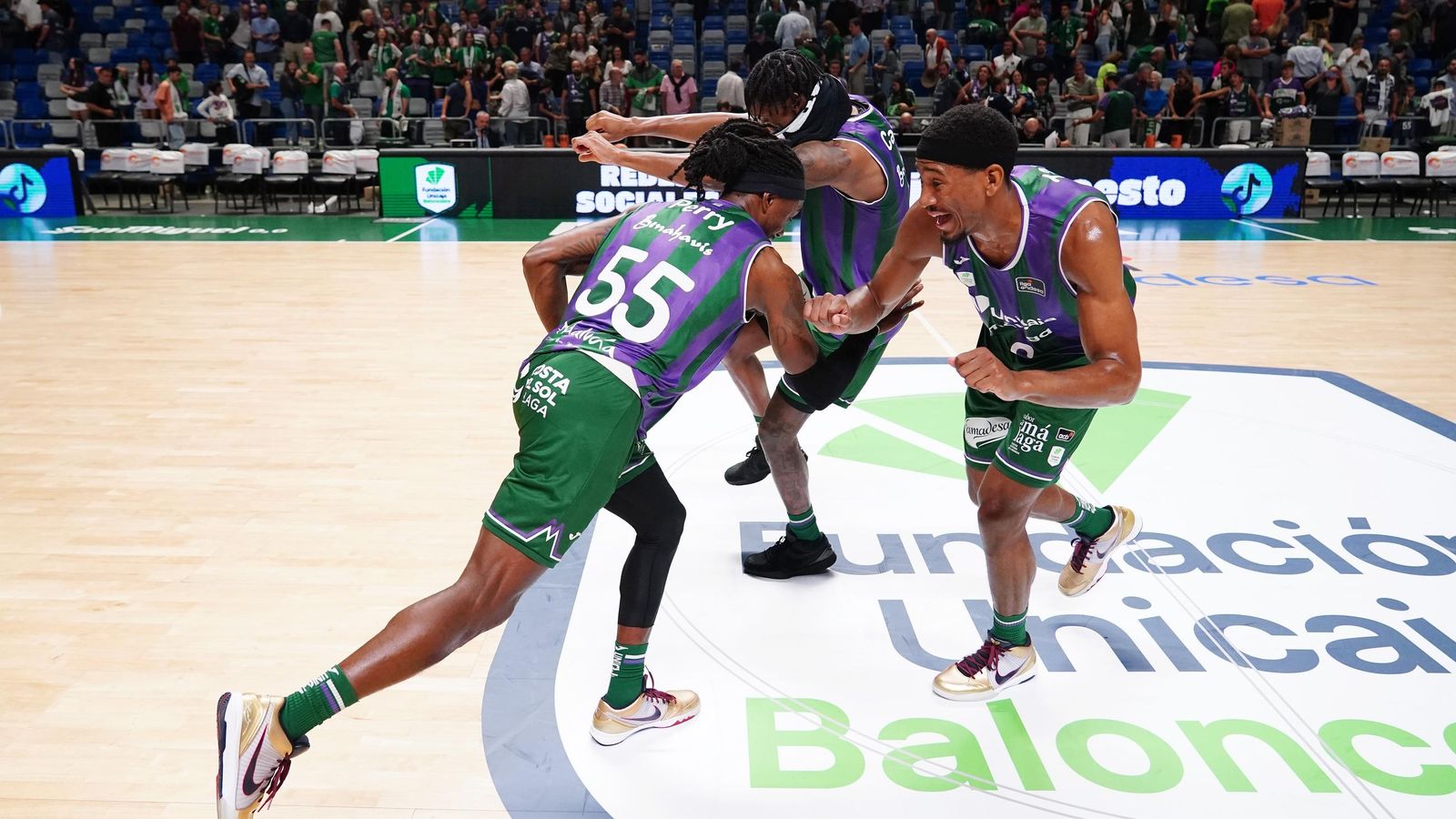 Las fotos del Unicaja-Hiopos Lleida