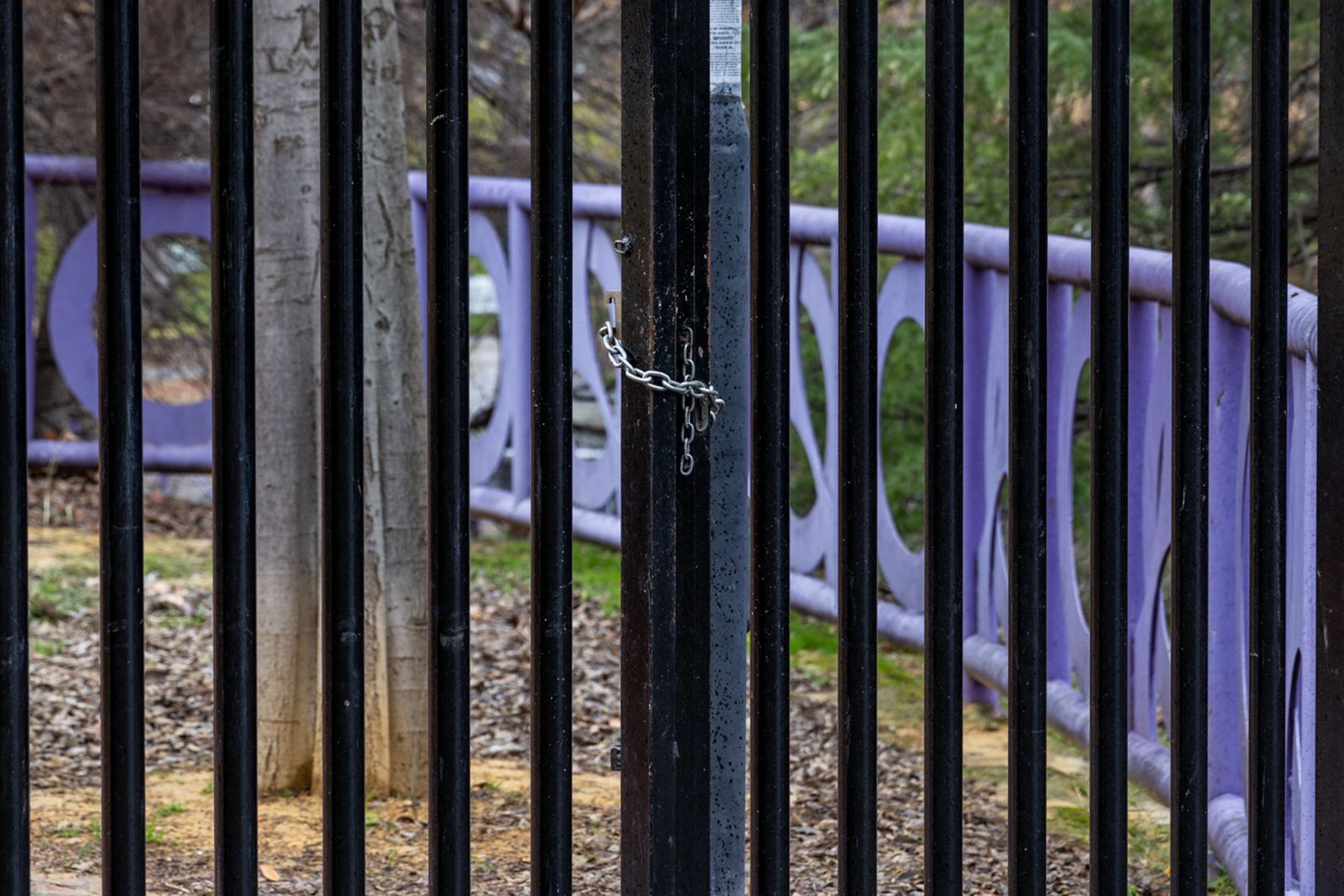 Parques cerrados por el temporal