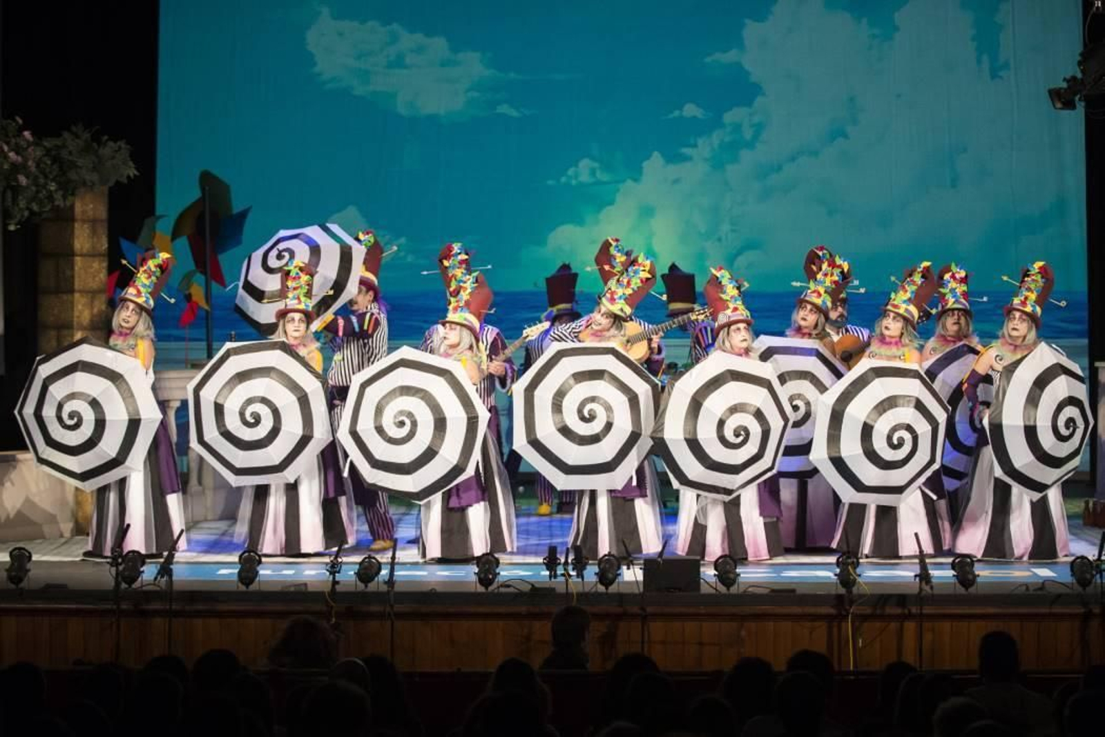 Las imágenes de la octava función clasificatoria