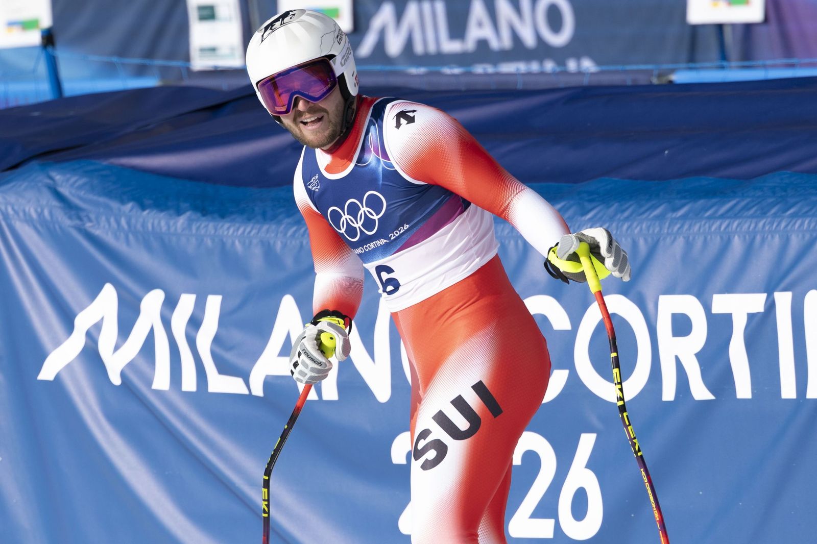 Las espectaculares fotos del descenso masculino en los Juegos Olímpicos de invierno