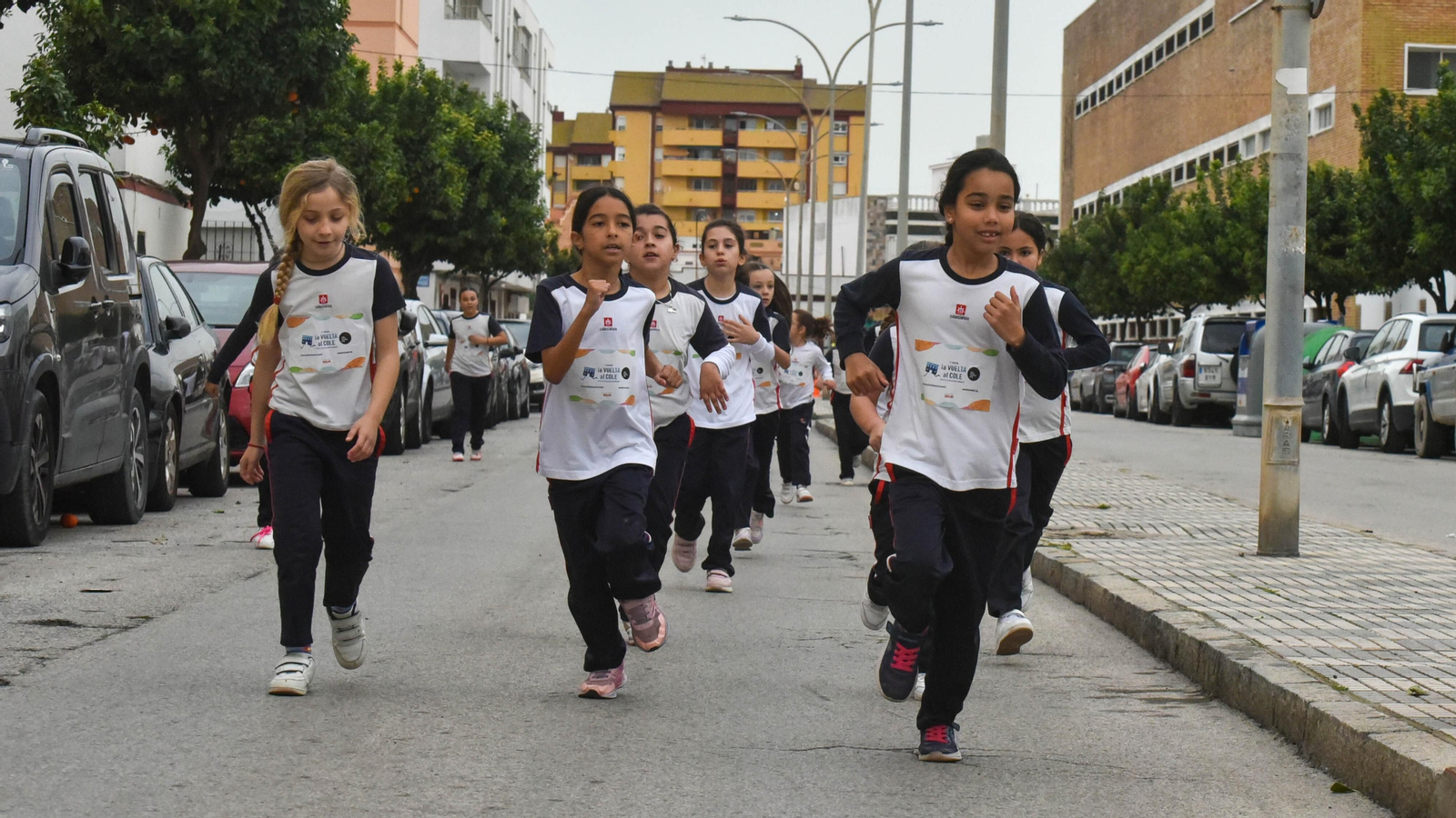 Fotos de la carrera contra la leucemia del Colegio Salesianos de La Línea