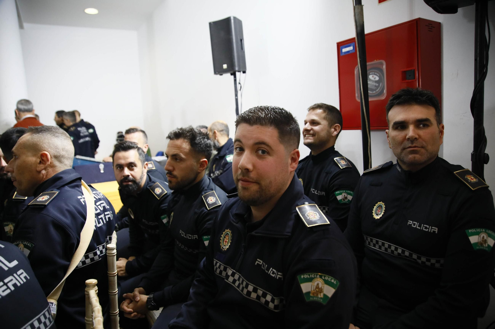 Las imágenes del acto institucional de la Policía Local de Almería con motivo de la festividad de su patrón, San Esteban