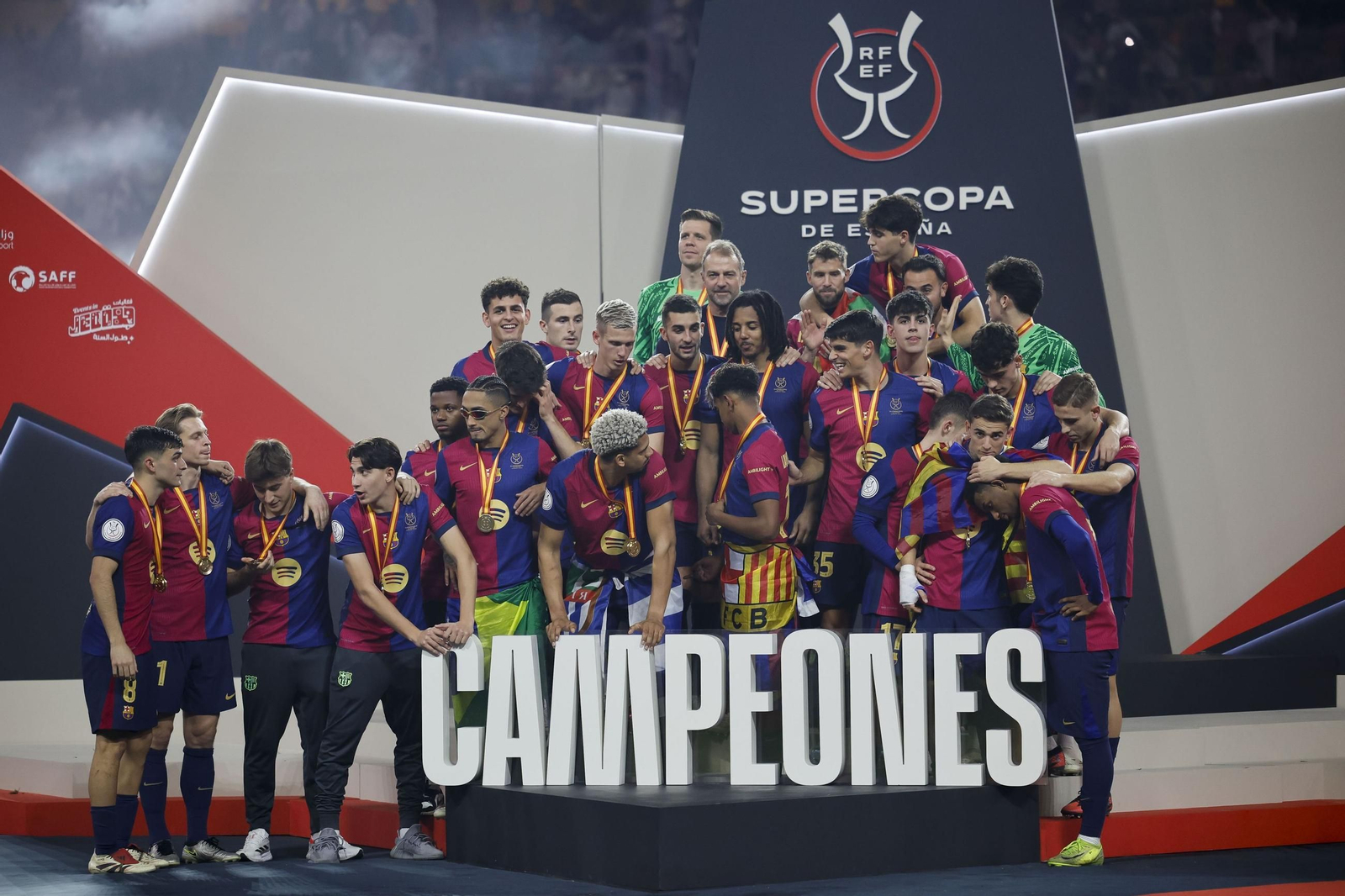 Las fotos de la Supercopa Barcelona - Real Madrid