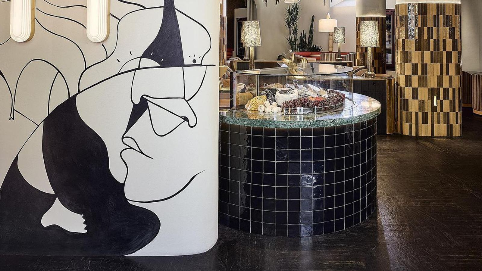 El bar de la planta baja de Malandro.