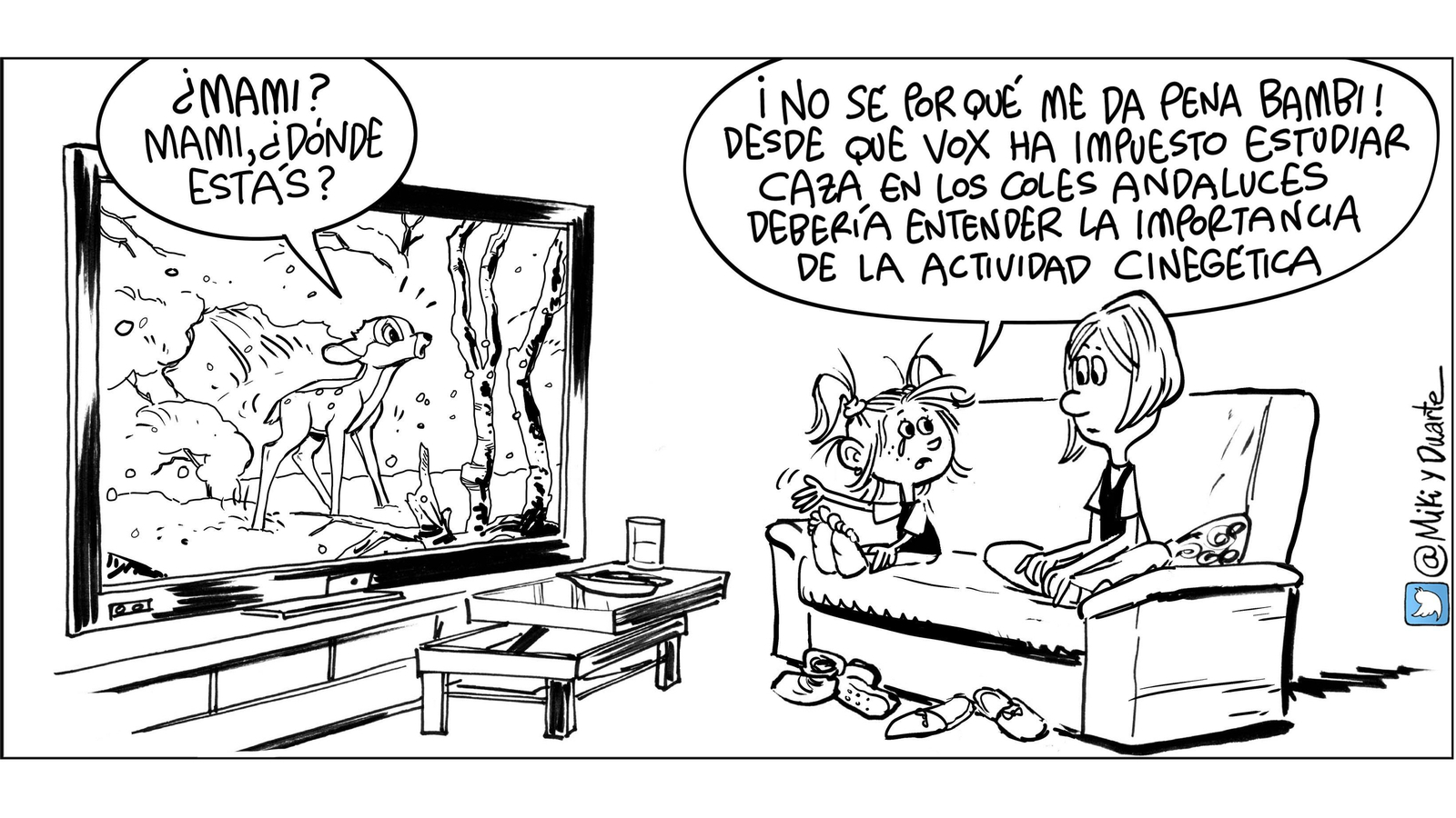 De caza