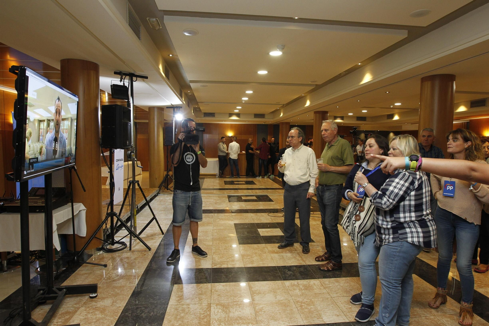 Fotogalería Elecciones Municipales. Sede PP Hotel AC. Almería
