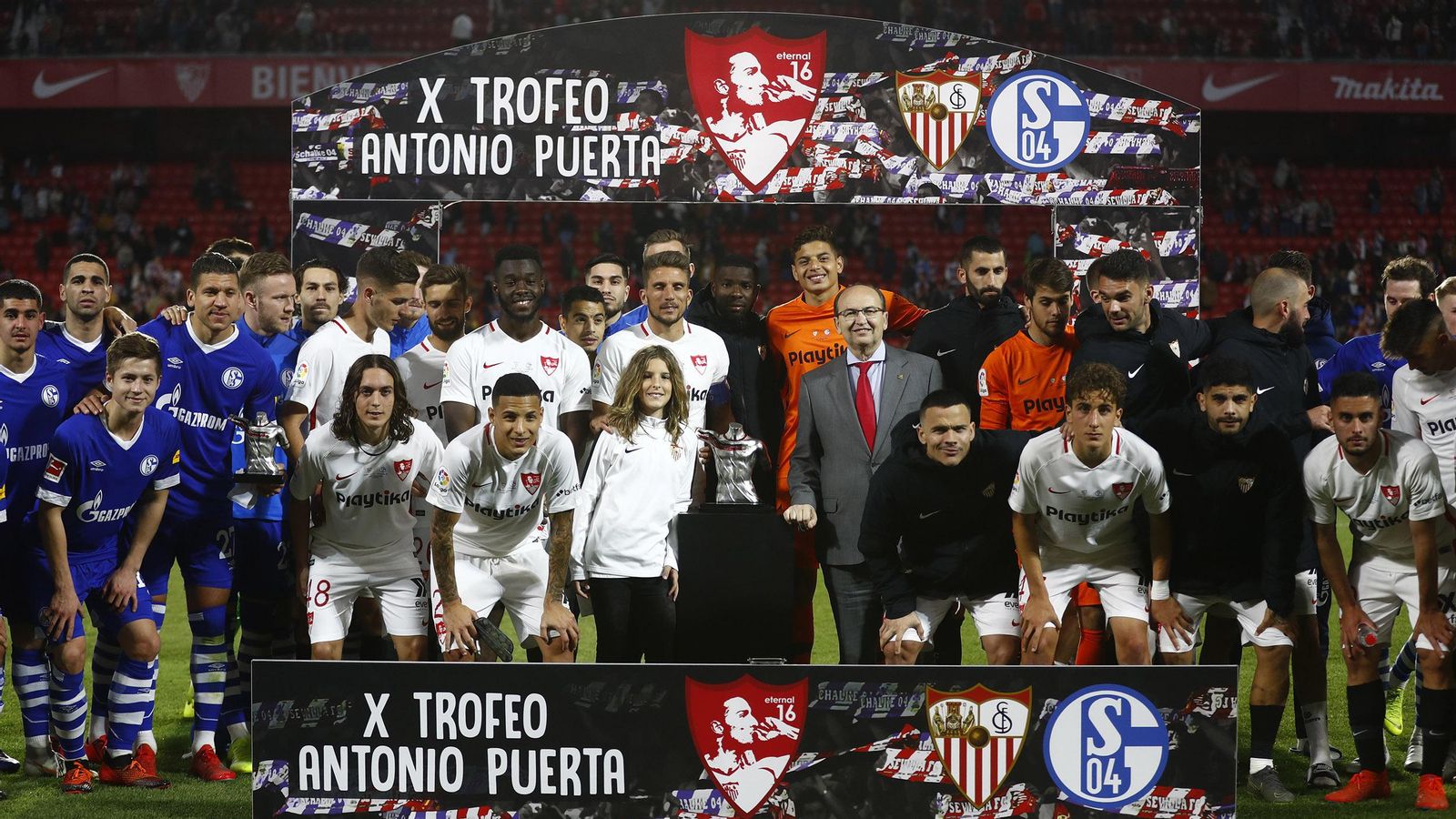 Las imágenes del Sevilla-Schalke 04 en el Trofeo Antonio Puerta
