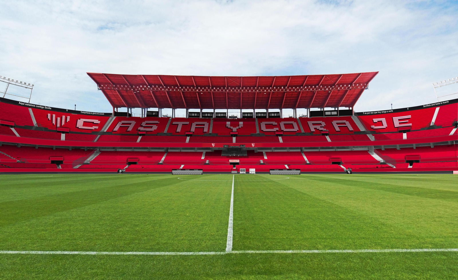 El color rojo toma Nervión