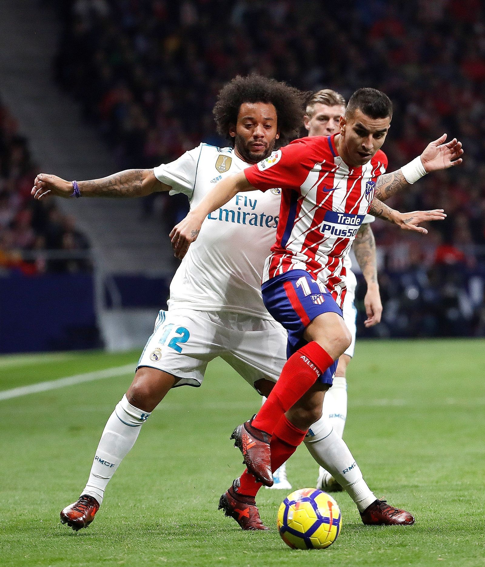 Las imágenes del Atlético-Real Madrid