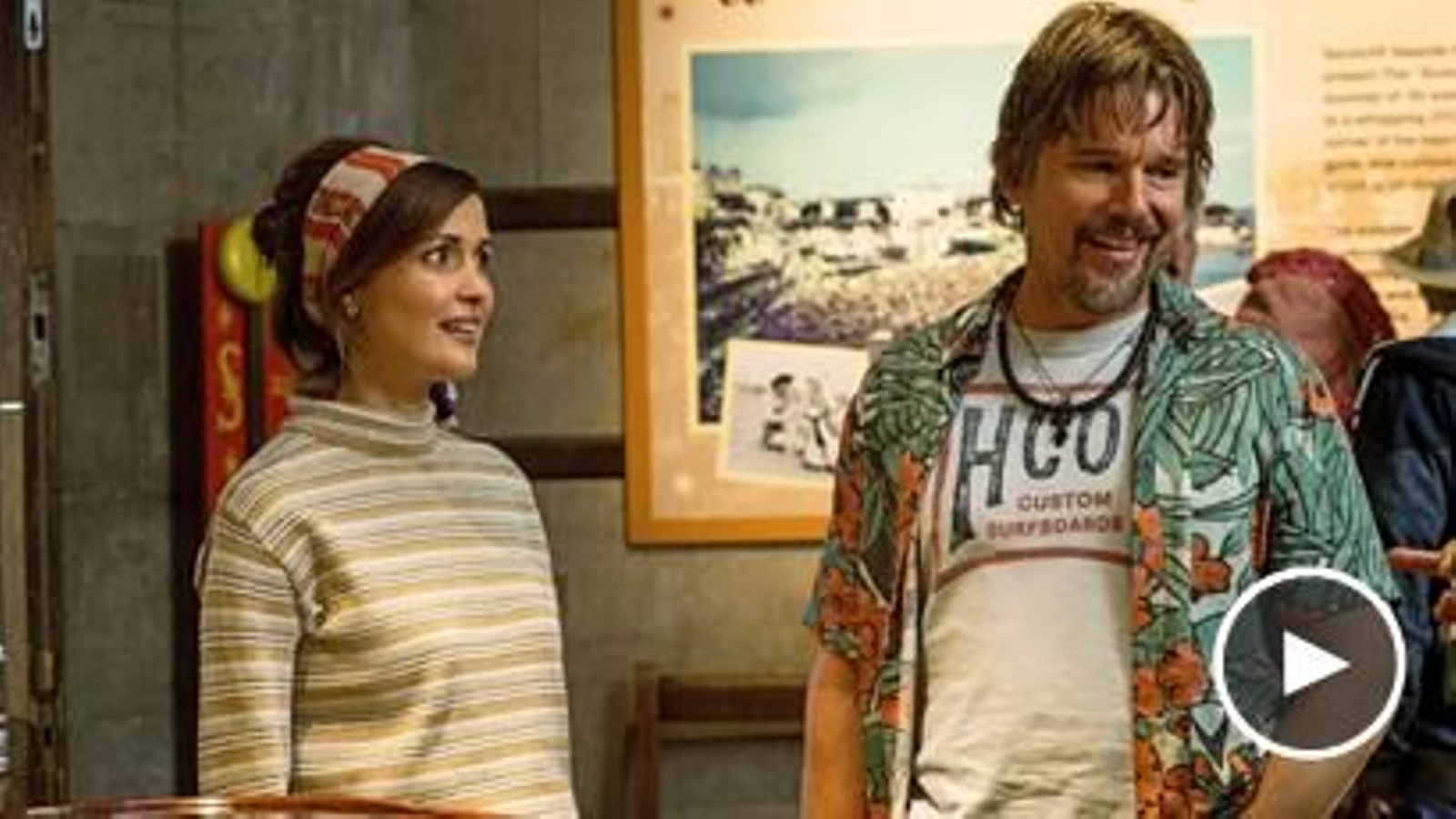 Rose Byrne y Ethan Hawke, en 'Juliet desnuda'