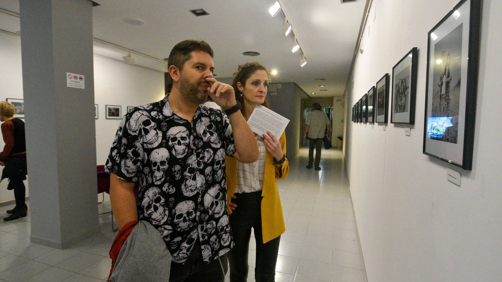 Inaguración de la exposición de Tomoyuki Hotta 'El Chato y la Bella'