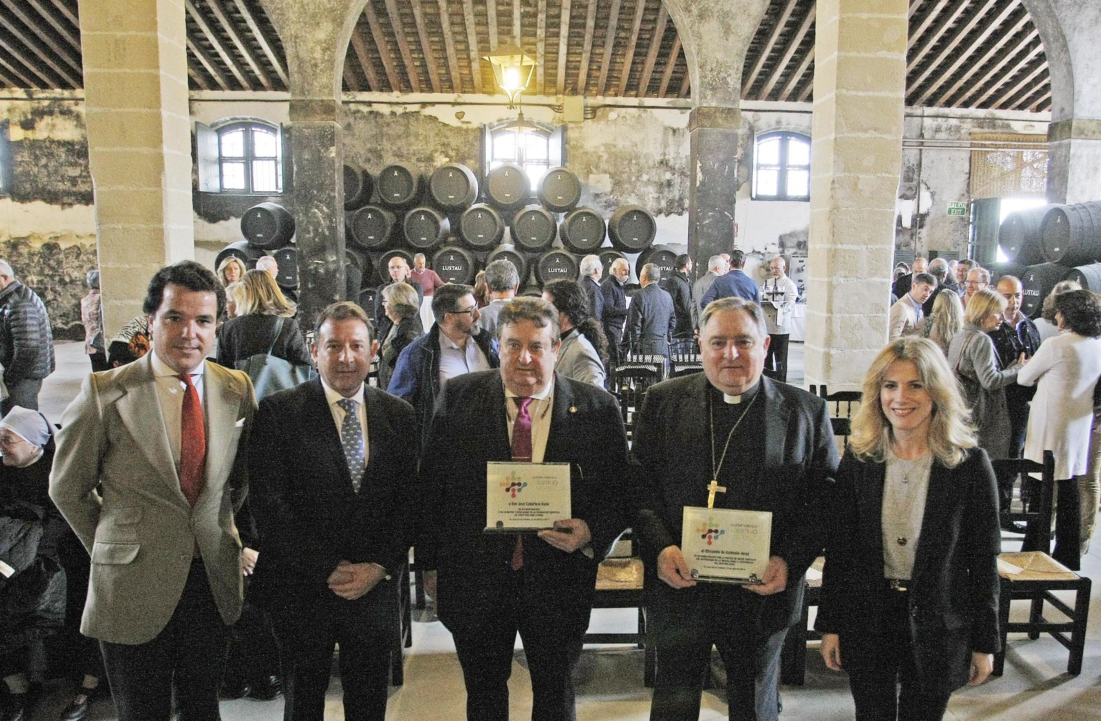 Juan Mateos, Antonio Mariscal, José Caballero, José Mazuelos y Ana Mestre.