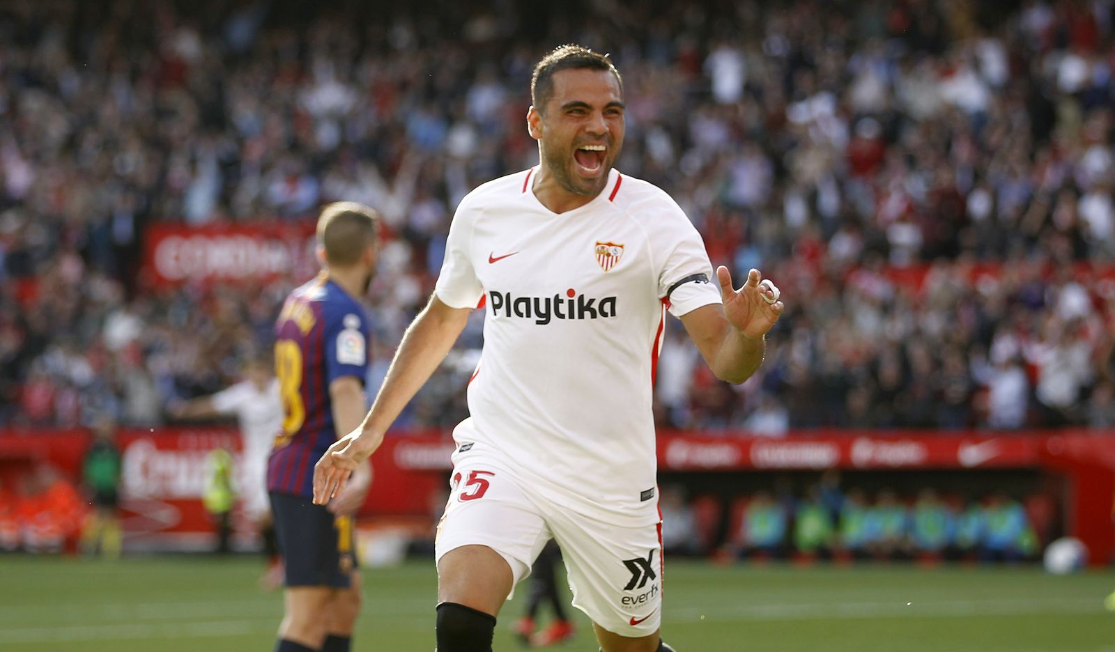 El Sevilla-Barcelona, en imágenees