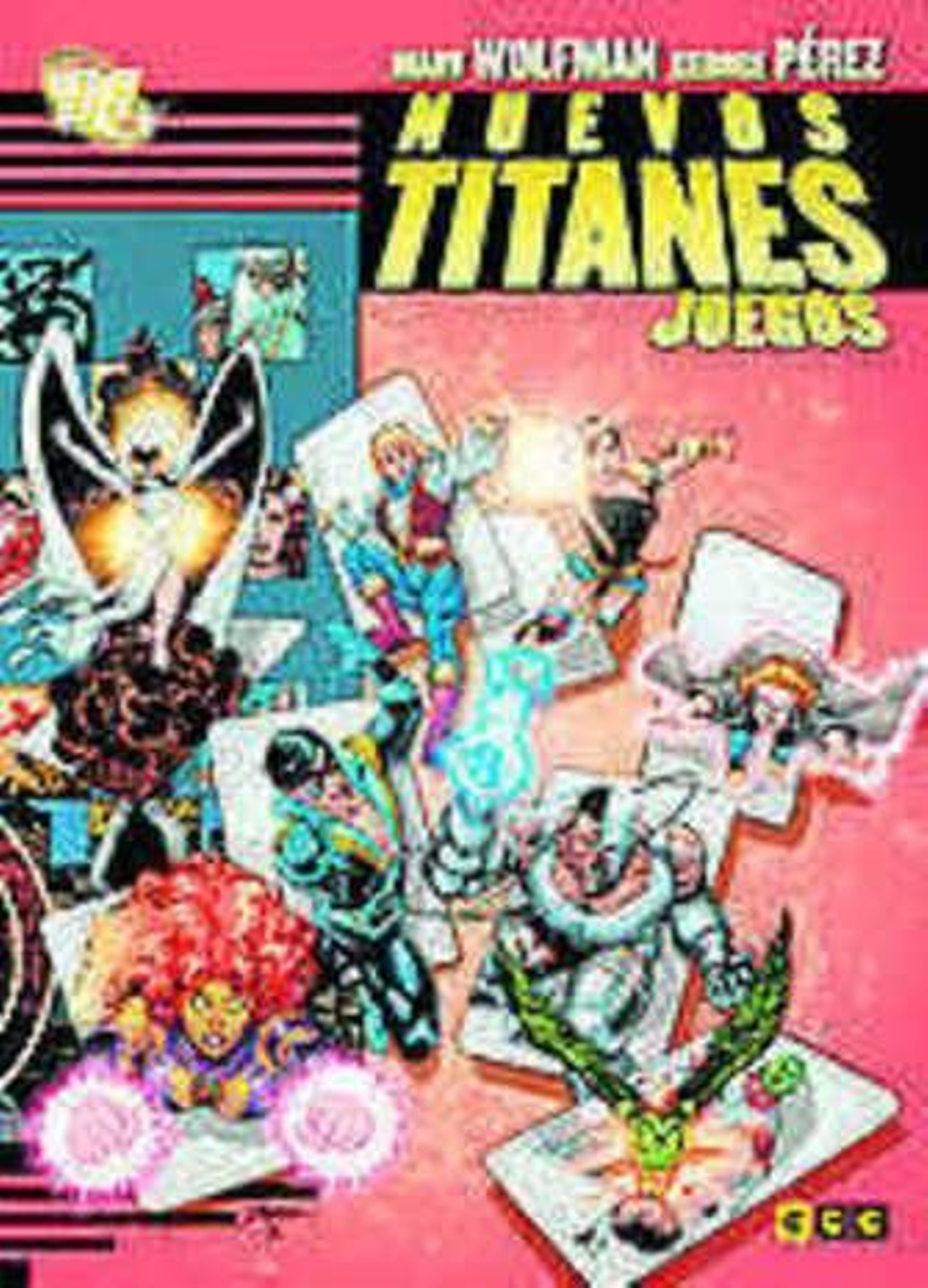 Ilustración de los Nuevos Titanes.