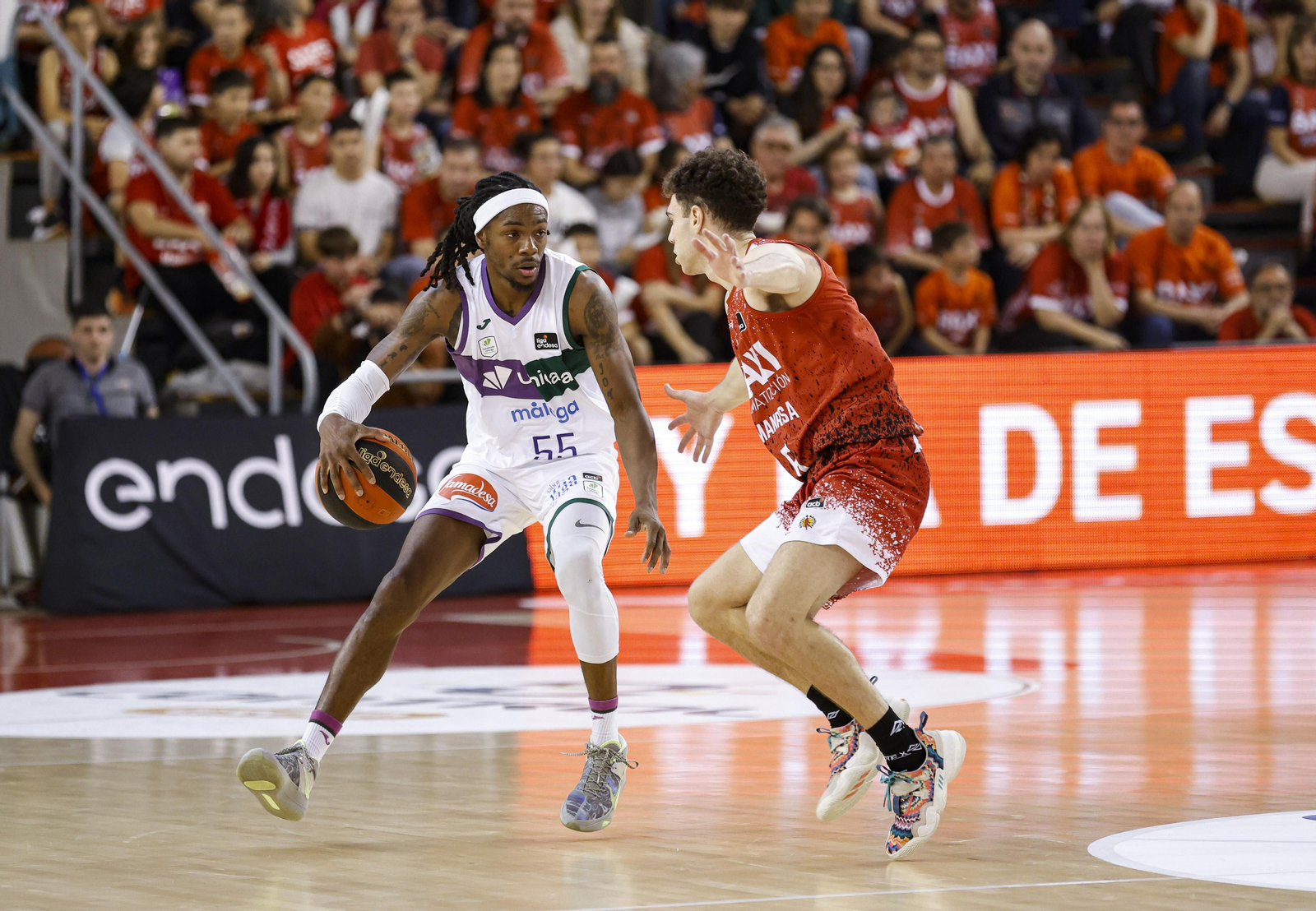 El Baxi Manresa - Unicaja, en fotos