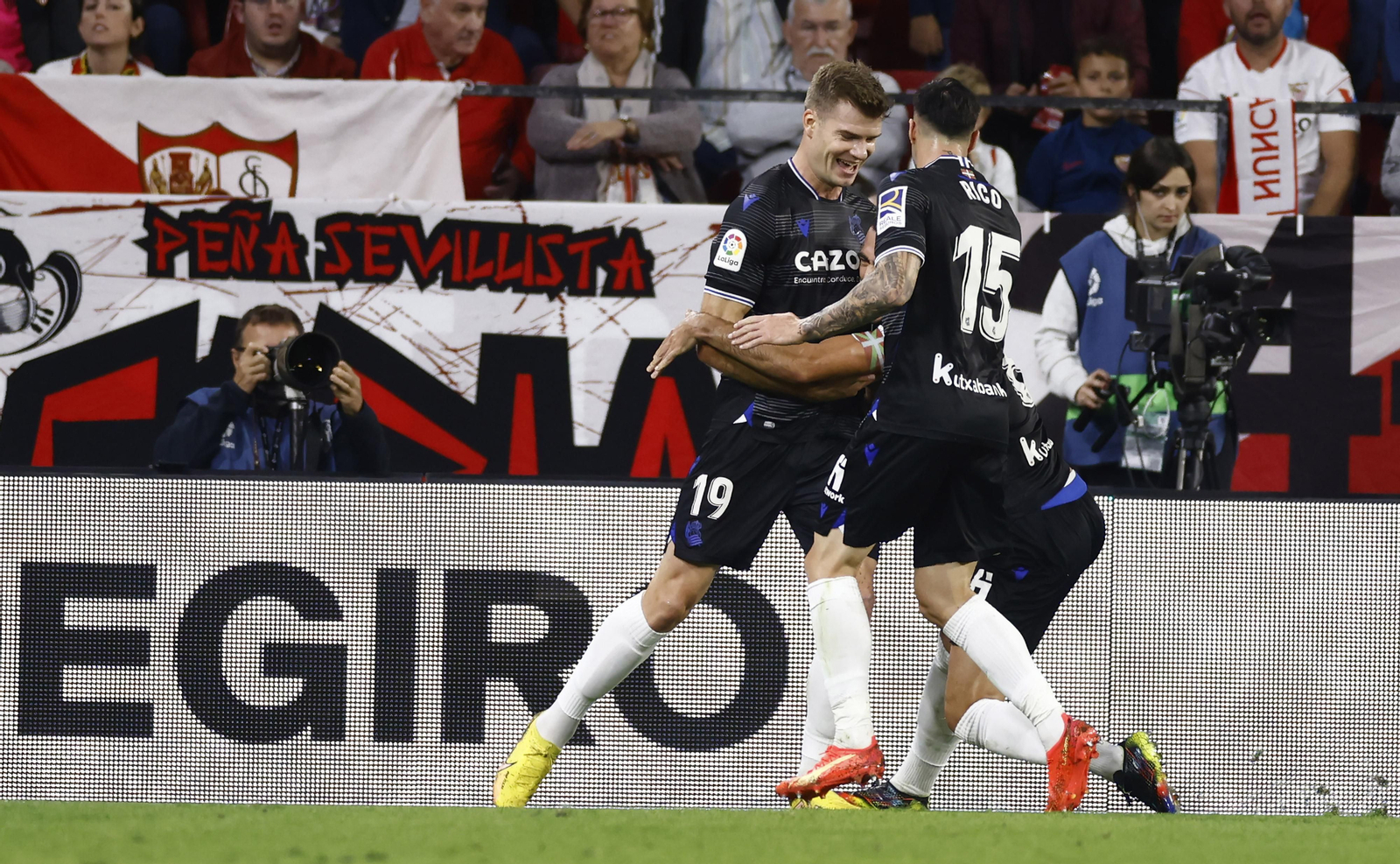 Las imágenes del Sevilla FC-Real Sociedad