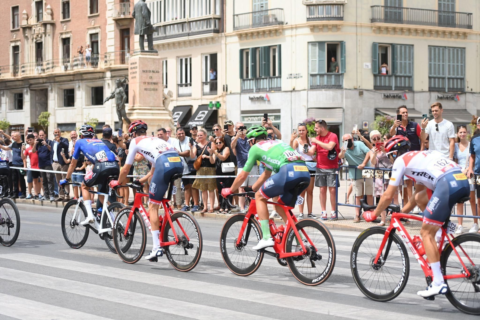 Las fotos de la Vuelta a España al paso por Málaga capital