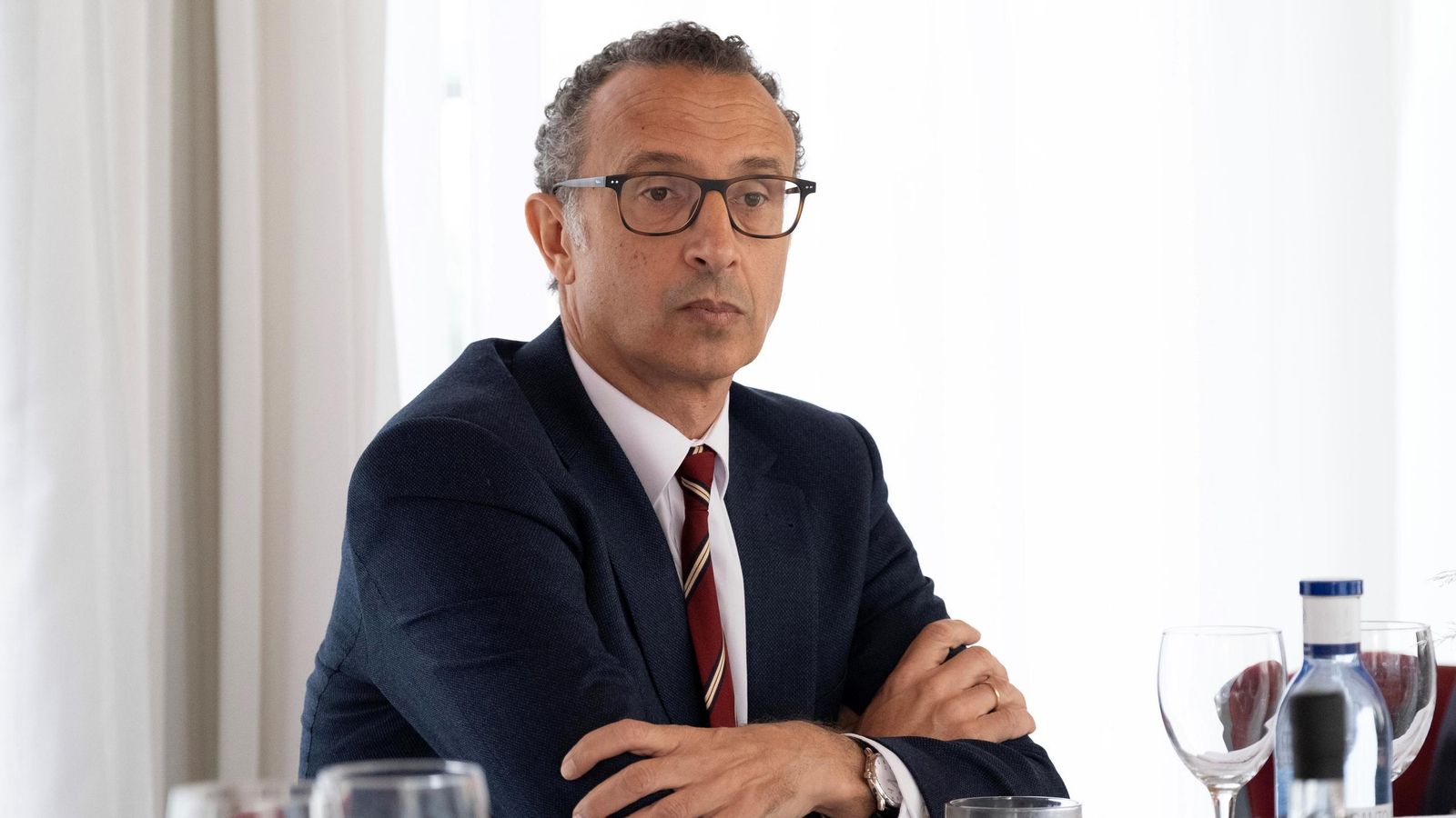 Denis en un instante del evento.