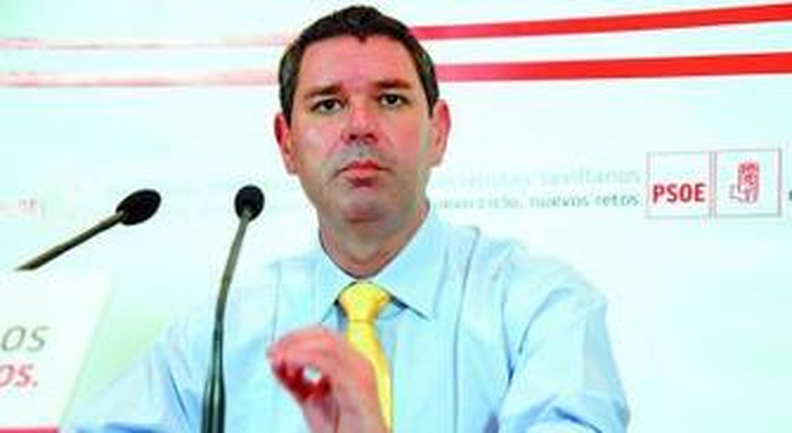 Demetrio Pérez, el día de la retirada de su candidatura.