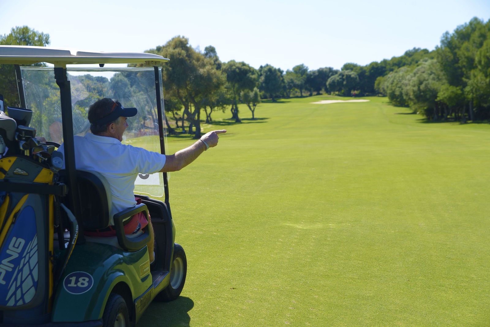 Fotos de la vuelta a la normalidad en los campos de golf de Sotogrande