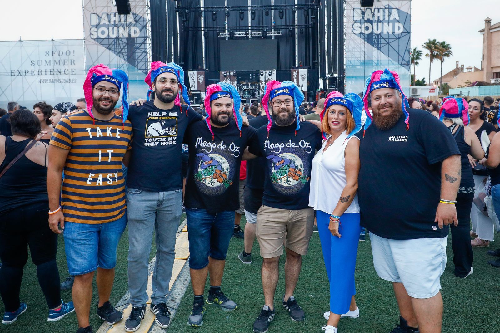 Búscate en el concierto de Saurom en Bahía Sound de San Fernando