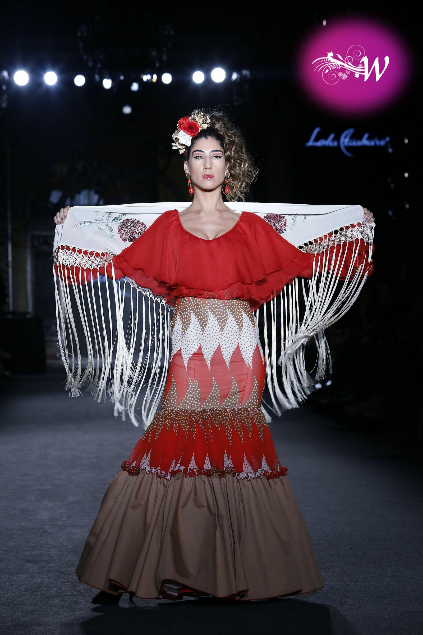 Lola Azahares en We Love Flamenco 2020, todas las fotos del desfile