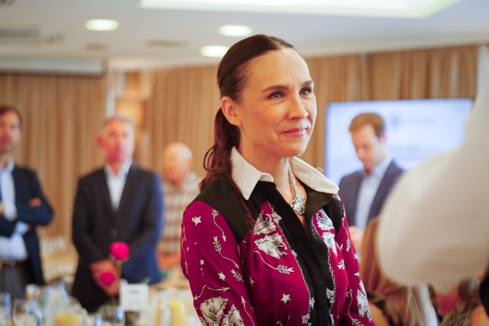 Imágenes del desayuno coloquio de Diario de Almería, con Jesús Barranco, CEO de La Unión