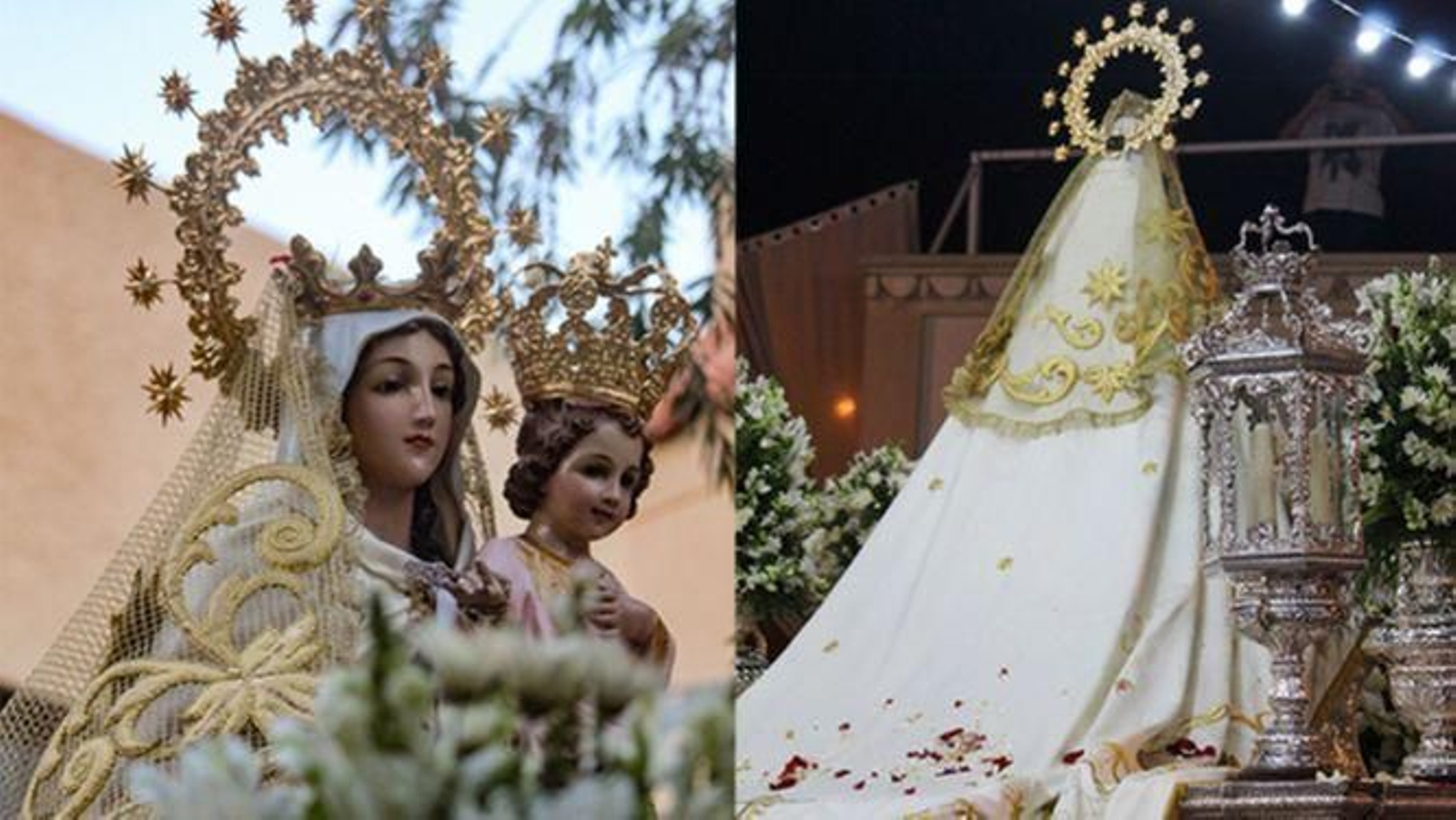 Procesionamiento de la Virgen del Carmen en el Alquián Procesionamiento de la Virgen del Carmen en el Alquián