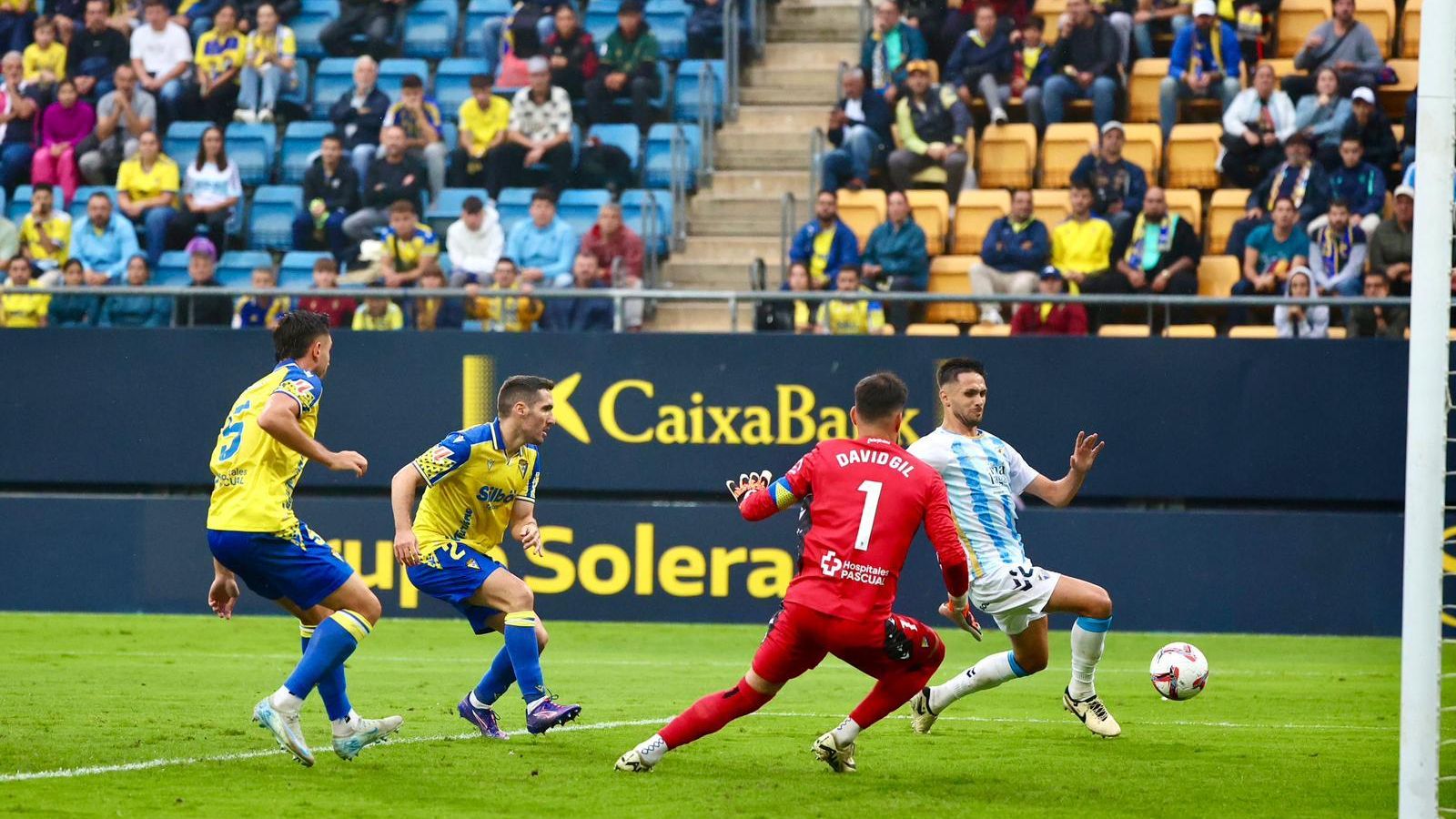El Cádiz - Málaga CF, en fotos