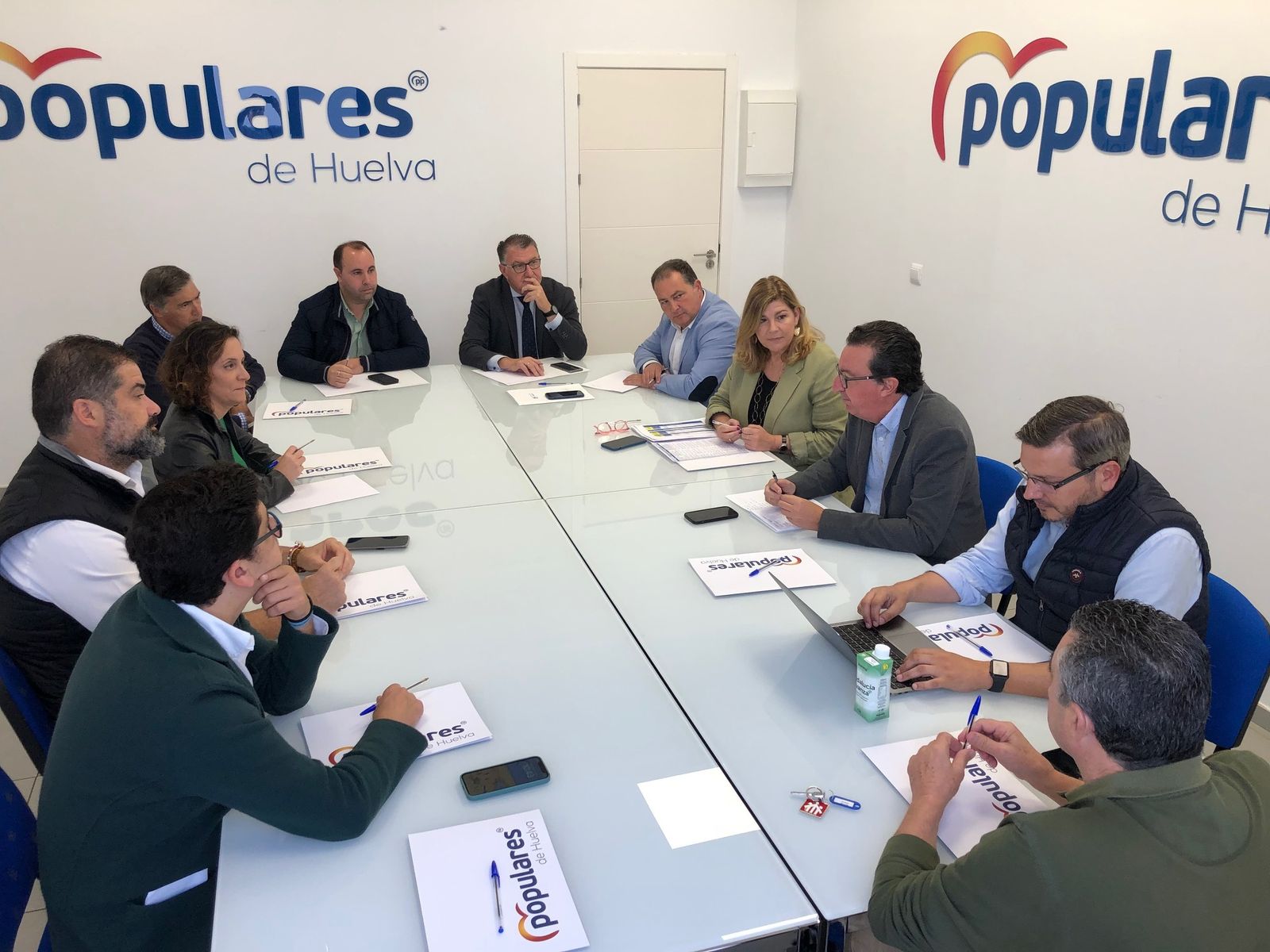 Reunión del Comité de Dirección del PP de Huelva.