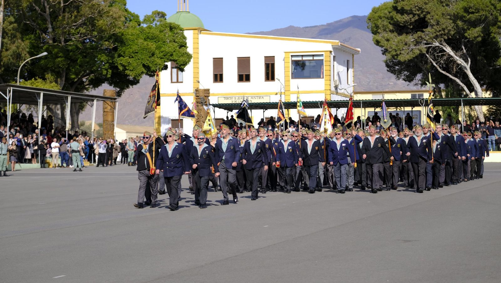 Conmemoración del Combate de Edchera en la Base Álvarez de Sotomayor de La Legión, en imágenes