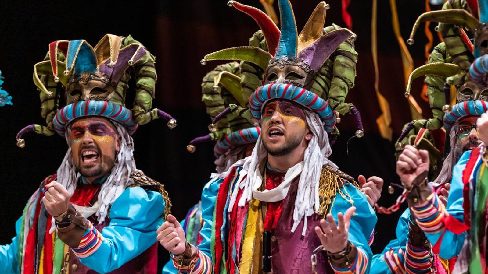 Comparsa 'Los Mahomas sin H'.