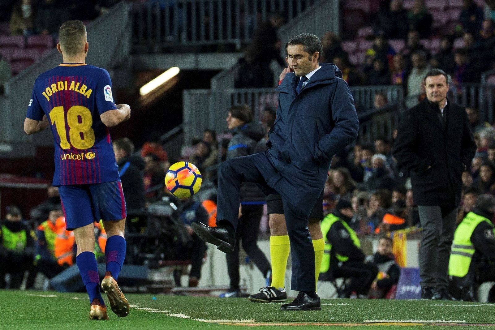 El Barcelona-Deportivo de La Coruña, en imágenes