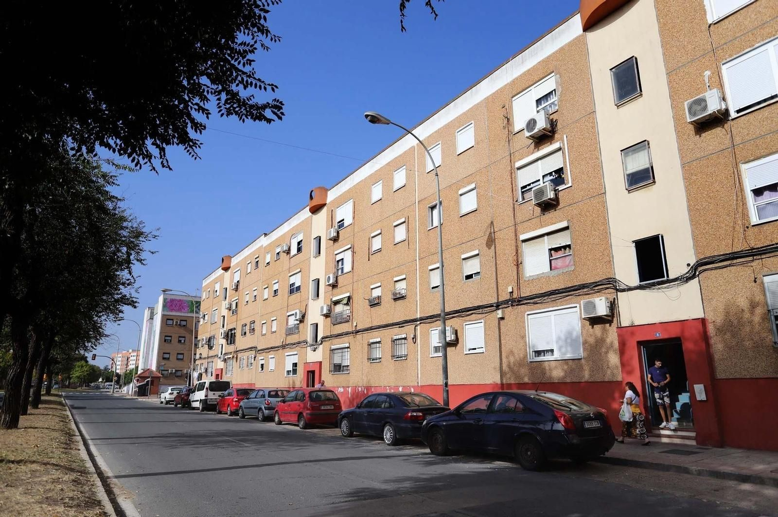 Viviendas en la barriada de El Torrejón.