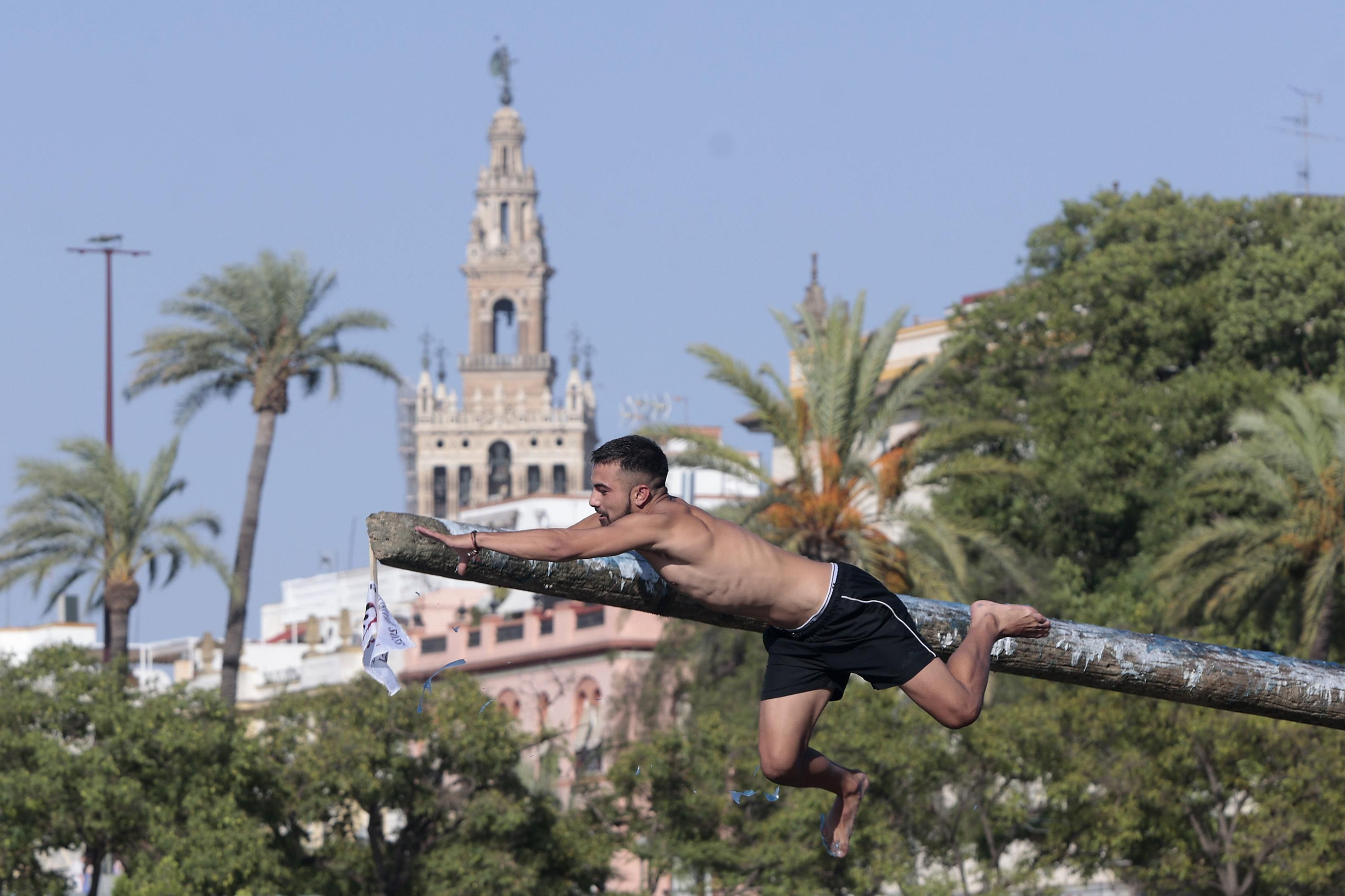 Cómo se puede para participar en la cucaña de la Velá de Triana 2025